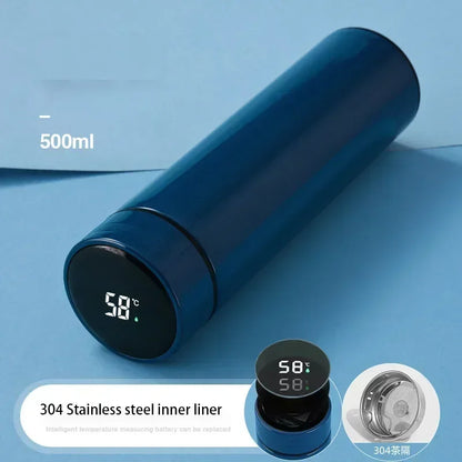 Thermoflasche 500ml mit LED-Temperaturanzeige