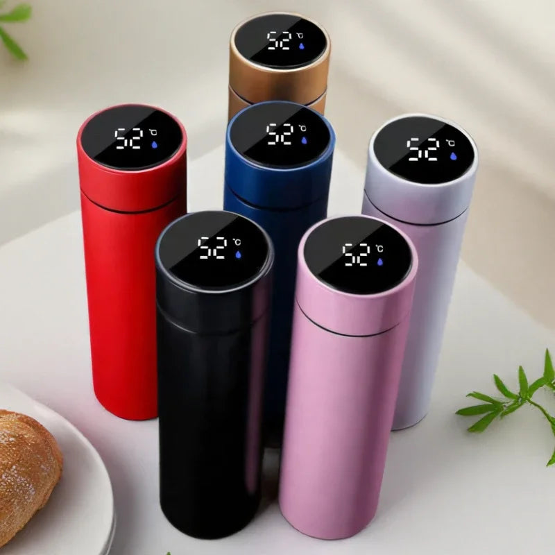 Thermoflasche 500ml mit LED-Temperaturanzeige