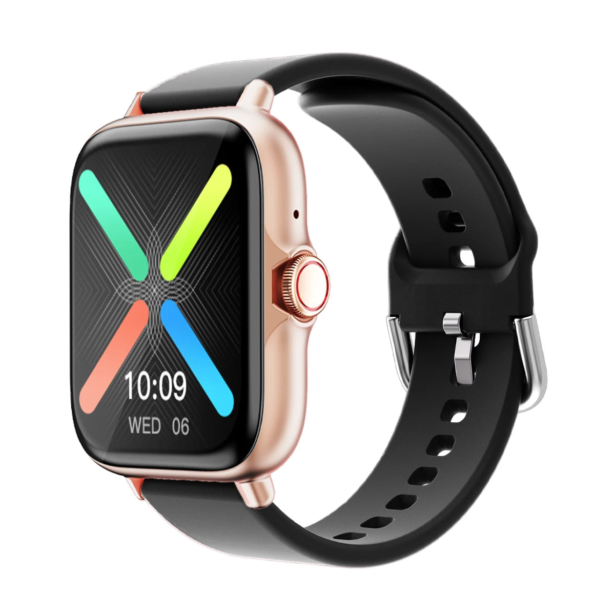 1,83" Wasserdichte Smartwatch mit Nachrichten, Anrufbeantwortung, Schlafüberwachung, Sport-Pedometer und Benachrichtigungen für iPhone & Android