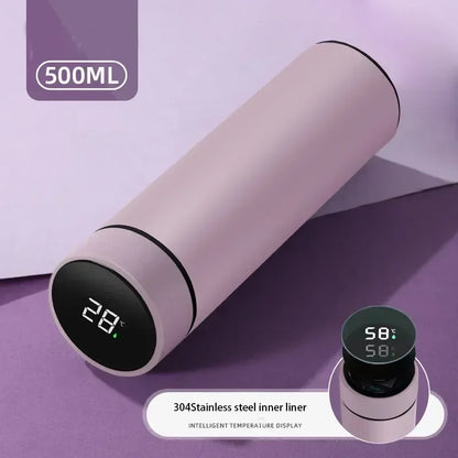 Thermoflasche 500ml mit LED-Temperaturanzeige