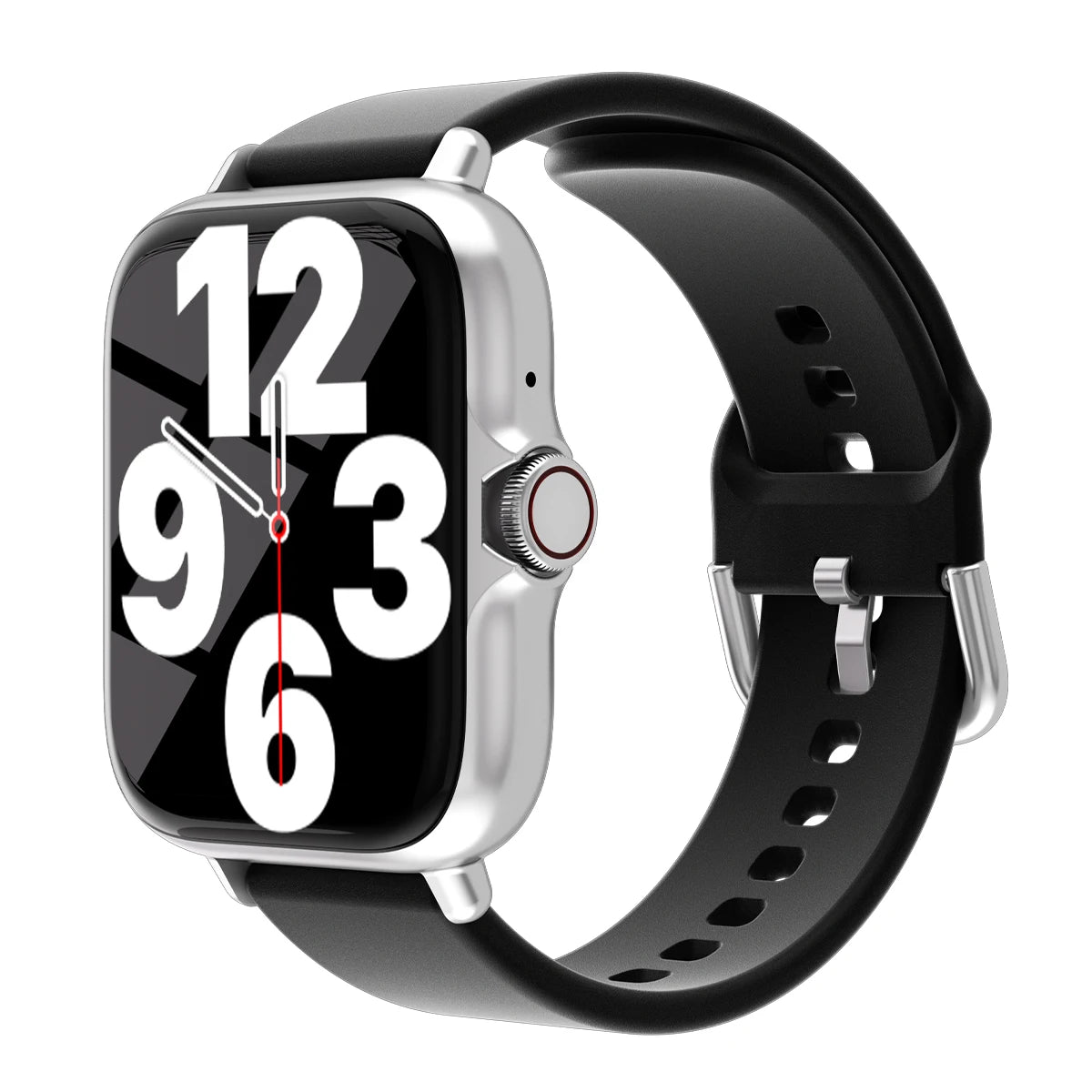 1,83" Wasserdichte Smartwatch mit Nachrichten, Anrufbeantwortung, Schlafüberwachung, Sport-Pedometer und Benachrichtigungen für iPhone & Android