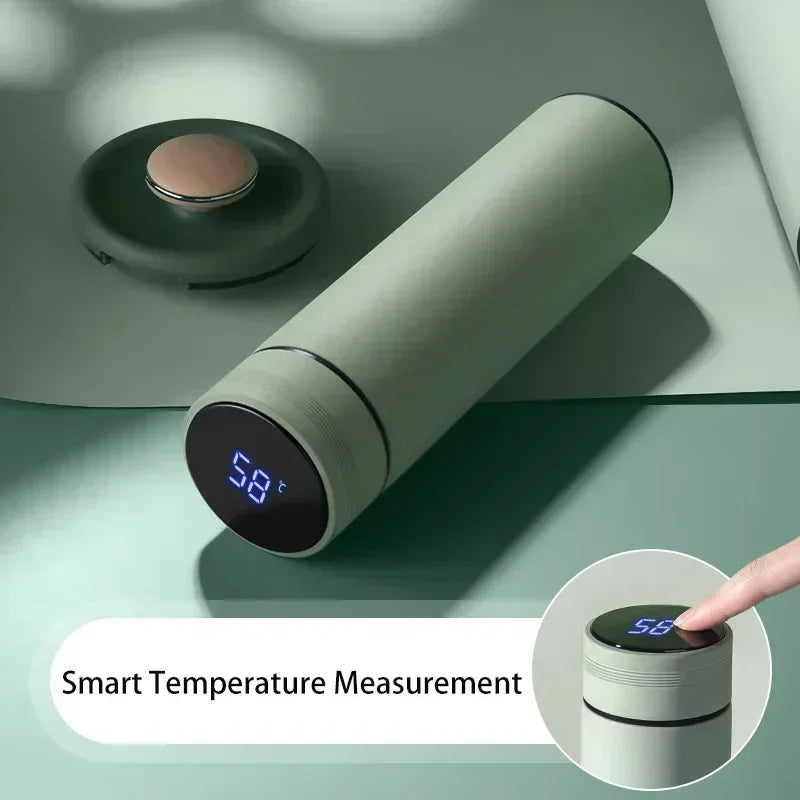 Thermoflasche 500ml mit LED-Temperaturanzeige