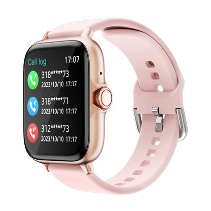 1,83" Wasserdichte Smartwatch mit Nachrichten, Anrufbeantwortung, Schlafüberwachung, Sport-Pedometer und Benachrichtigungen für iPhone & Android